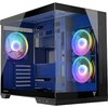 Arvutikorpus Modecom Volcano Panorama Apex ARGB 3F, MIDI, must