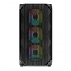 Arvutikorpus Sharkoon MK3 RGB, Micro-ATX, Tempered Glass, must