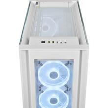 Arvutikorpus Corsair iCUE 5000X RGB QL, Mid Tower, valge