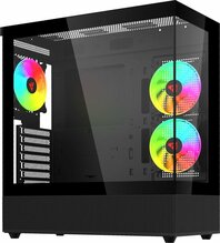 Arvutikorpus Savio Sigma X1, Midi Tower, must