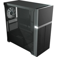 Arvutikorpus Valkyrie VK02 Lite, tower, must, Tempered Glass