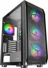Arvutikorpus Mars Gaming MC-KX, E-ATX, Mid Tower, must, ARGB