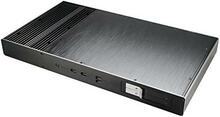 Arvutikorpus Akasa Galileo TU Thin-Mini-ITX 1U, must, A-NUC24-M1B