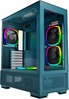 Arvutikorpus Montech Sky Two, Midi Tower, sinine, Tempered Glass x 2