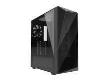 Arvutikorpus Cooler Master CMP 520L, midi tower, must/läbipaistev