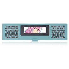 LCD paneel Thermaltake The Tower 200, turquoise