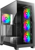 Arvutikorpus Xilence Gleam XG171, Midi Tower, must, Tempered Glass