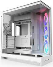 Arvutikorpus NZXT H9 Flow RGB (2025), CM-H92FW-R1, midi tower, valge