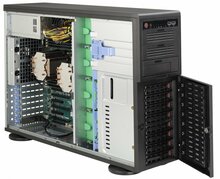 Arvutikorpus Supermicro SuperChassis 743AC-668B, Full Tower, must, 668 W