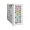Arvutikorpus Corsair iCUE 4000D RGB Airflow, Mid-Tower, valge