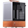 Arvutikorpus Jonsbo T7, Midi Tower, mATX, Tempered Glass, hõbe