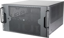 Arvutikorpus SilverStone Technology SST-RM61-312, rack case, must, 6U