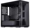 Arvutikorpus Jonsbo D300, Midi-Tower, mATX, Tempered Glass, must