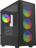 Arvutikorpus Savio Noctis Flow RGB Cube, must