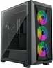 Arvutikorpus Xilence X912 Xilent X Gaming ARGB, läbipaistev/must