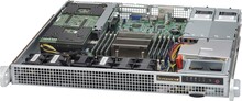 Serverikorpus Supermicro SuperChassis 514-R407W, 1U, hall, 400 W