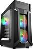 Arvutikorpus Sharkoon VG6-W RGB, must