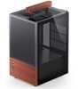 Arvutikorpus Jonsbo T6, Mini-Tower, Mini-ITX, Tempered Glass, must