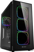 Arvutikorpus Sharkoon TG6 RGB, ATX MIDI Tower, must