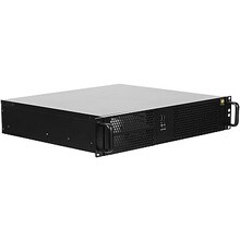 Serverikorpus Netrack NP5107, mini-ITX/microATX, 2U, must