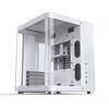 Arvutikorpus Jonsbo TK-1 2.0, Micro-ATX, karastatud klaas, valge
