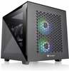 Arvutikorpus Thermaltake Divider 200 TG Air, Micro, must