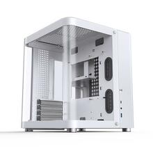 Arvutikorpus Jonsbo TK-1 2.0, Micro-ATX, karastatud klaas, valge