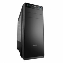 Arvutikorpus Modecom Oberon Pro AT-OBERON-PG-10-000000-0002, Midi Tower, must
