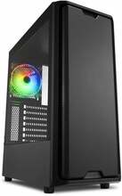Arvutikorpus Sharkoon SK3 RGB, must