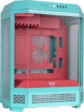 Arvutikorpus Thermaltake The Tower 600, mint/raudne, Tempered Glass x 3