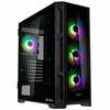 Arvutikorpus Raijintek Ponos Ultra, Midi-Tower, must, läbipaistev