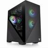 Arvutikorpus Thermaltake Divider 170 TG ARGB, läbipaistev/must
