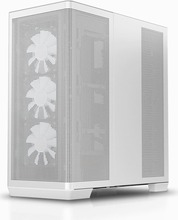 Arvutikorpus APNX C1-R-WT-V1, Midi Tower, MicroATX/MiniITX, valge