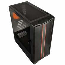 Arvutikorpus Kolink Inspire K12 ARGB, Midi Tower, must
