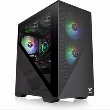Arvutikorpus Thermaltake Divider 170 TG ARGB, läbipaistev/must