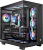 Arvutikorpus Thermaltake View 380 XL TG ARGB, Midi Tower, must