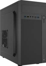 Arvutikorpus Natec Helix USB-C, MATX Mini Tower, must