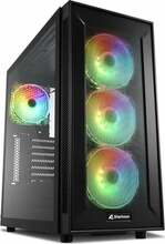 Arvutikorpus Sharkoon TG6M RGB, ATX, must