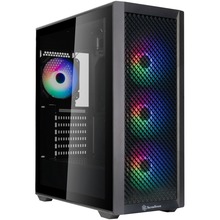 Arvutikorpus SilverStone FARA 515FXR, SST-FA515XR-BG, Midi Tower, ARGB, tempered glass, must