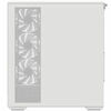Arvutikorpus Aerocool P500B Digi-WT-v1, Mid Tower, ATX, Tempered Glass, RGB, valge