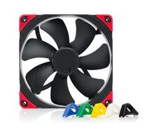 Korpuse ventilaator Noctua NF-A14 PWM chromax.black.swap, 140 mm, must