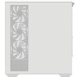 Arvutikorpus Aerocool P500B Digi-WT-v1, Mid Tower, ATX, Tempered Glass, RGB, valge