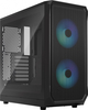 Arvutikorpus Fractal Design Focus 2 RGB, FD-C-FOC2A-03, must, Tempered Glass Clear Tint