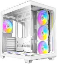 Arvutikorpus Antec C5 ARGB, Midi Tower, Tempered Glass, valge
