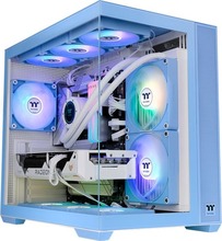 Arvutikorpus Thermaltake View 380 TG ARGB, Midi Tower, Hydrangea Blue