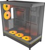Arvutikorpus Montech HS02 PRO, Midi-Tower, must, karastatud klaas x 2