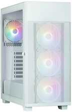 Arvutikorpus Zalman S5 Neo, ATX, valge, FRGB Fan x4