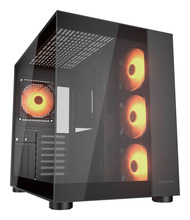 Arvutikorpus Cougar FV150 RGB, Midi Tower, must