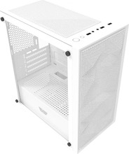 Arvutikorpus Darkflash M305 Mesh, ilma ventilaatoriteta, valge