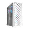 Arvutikorpus Darkflash DK351, valge, 4 ventilaatoriga